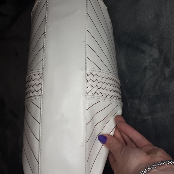 Cole Haan~Huarache Square Woven Hobo - Picture 6 of 12